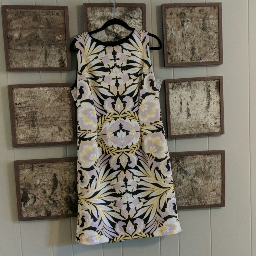 Fun print sheath dress